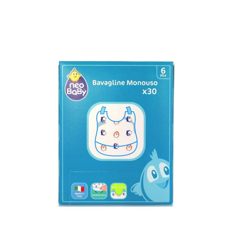 NEOBABY, bavagline monouso