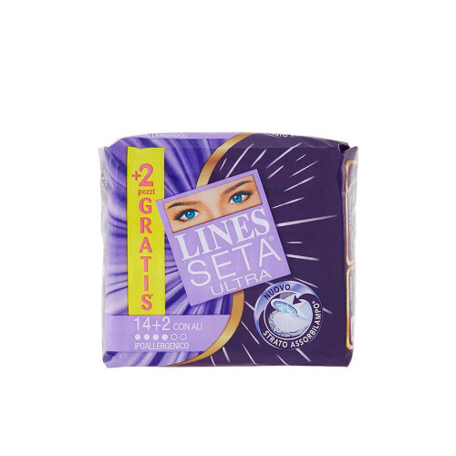 LINES SETA ULTRA, assorbenti con ali