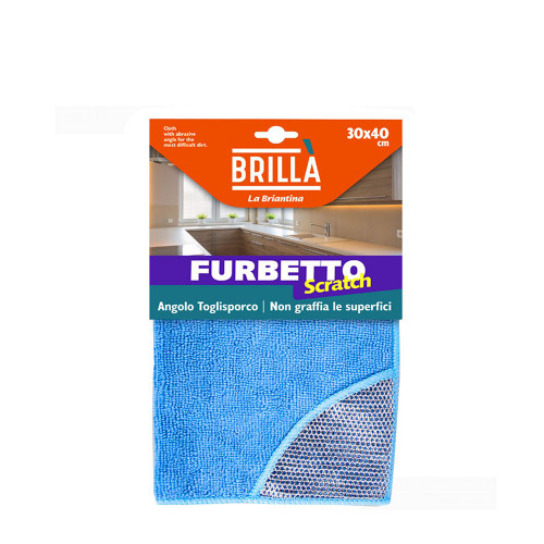 BRILLA', panno con angolo toglisporco
