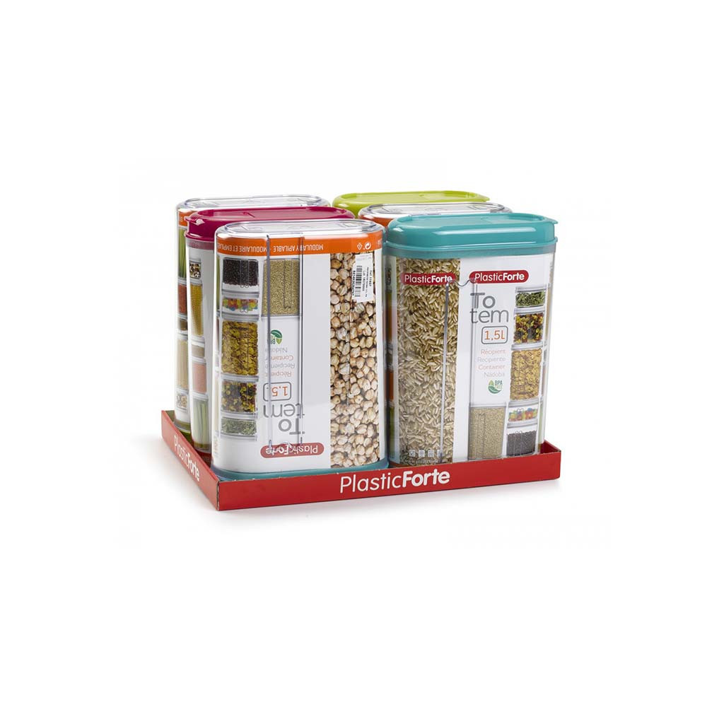 PLASTIC FORTE, recipiente per pasta 1,5 litri