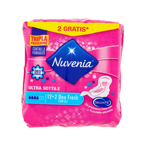 NUVENIA, assorbenti ultra sottili con ali
