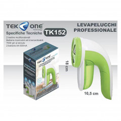 TEKONE, leva pelucchi professionale due colori