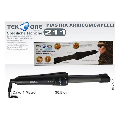 TEKONE, piastra arriccia capelli