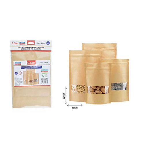 C.STAR, sacchetti in carta 18 x 26 cm