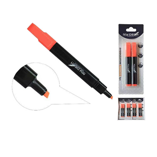 Evidenziatore arancione 2 pz
