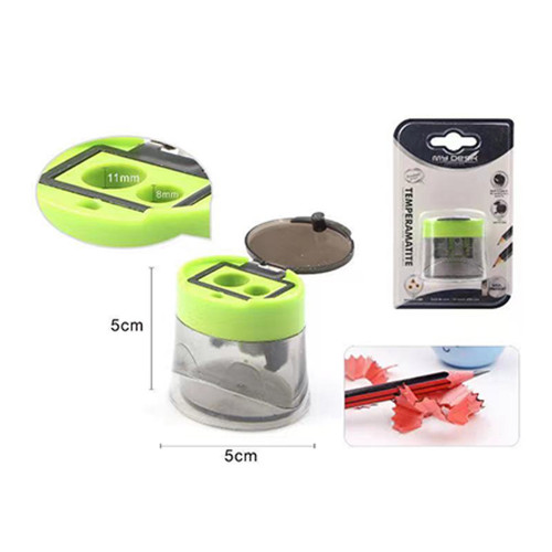 Temperamatite con cassetto colorato