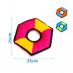 Giocattolo in peluche a forma di esagono