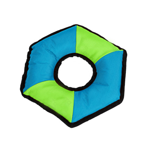 Giocattolo in peluche a forma di esagono