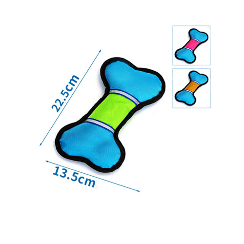 Giocattolo a forma di osso in tessuto oxford