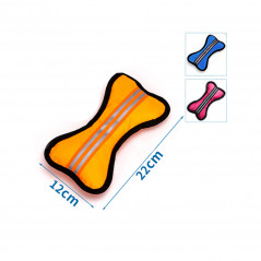 Giocattolo a forma di osso riflettente