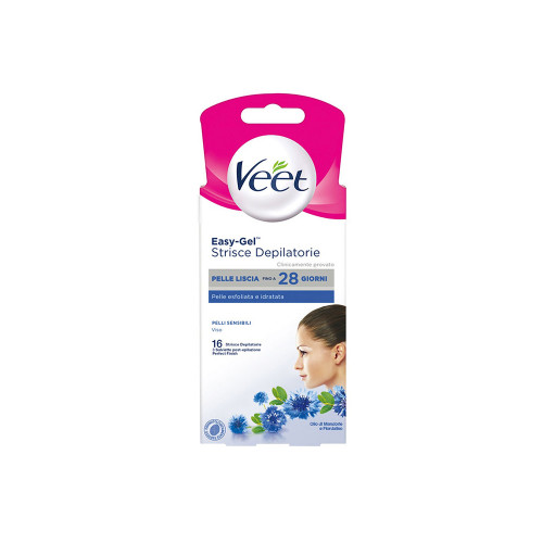 VEET, strisce depilatorie per il viso fiordaliso
