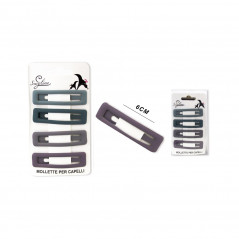 Mollette per capelli colori opachi