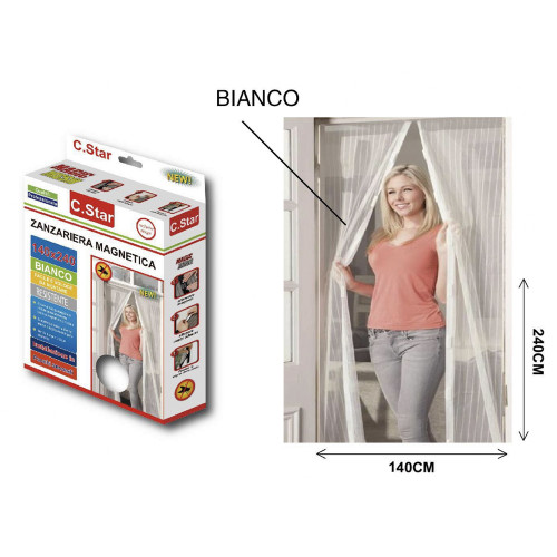C.STAR, zanzariera magnetica +colori 140 x 240 cm