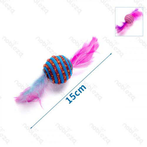 Giocattolo per gatti a forma di caramella 15 cm