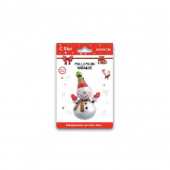 C.STAR, palloncino pupazzo di neve natalizio