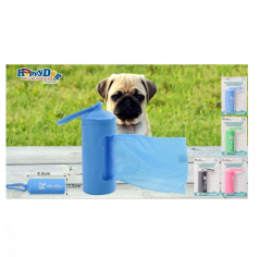 Dispenser con sacchettini igienici per cani