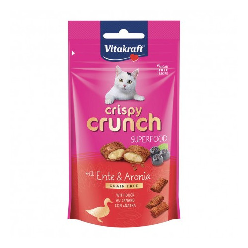 VITAKRAFT, snack biscottini anatra per gatti adulti