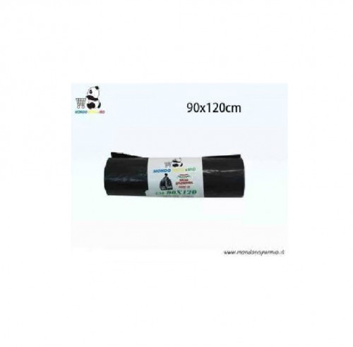 Sacco nero immondizia 90 x 120 cm