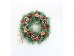 GHIRLANDA NATALE 30 CM