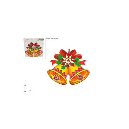 APPENDINO CAMPANA CARTONCINO 28 CM