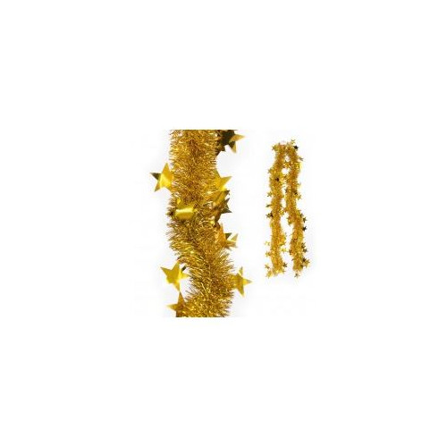 FILO CON STELLE LUREX PER ADDOBBI 2 MT X 8 CM + COLORI