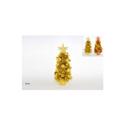 ALBERO DI NATALE ORO 40 CM